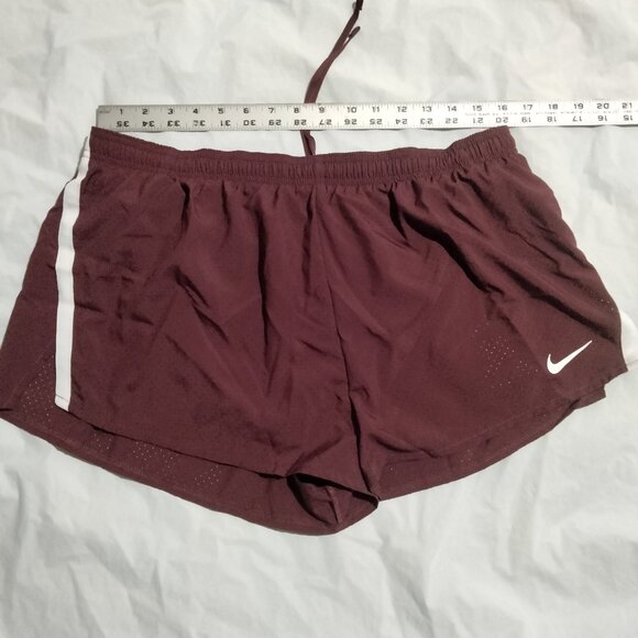 NWT Nike Fast 2" Dri-Fit Lined Running Shorts Burgundy CV2821-670 Men's SZ XXL - Picture 1 of 6